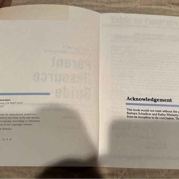 Parent resource guide- Lee Canter’s Assertive Discipline - Picture 3 of 10